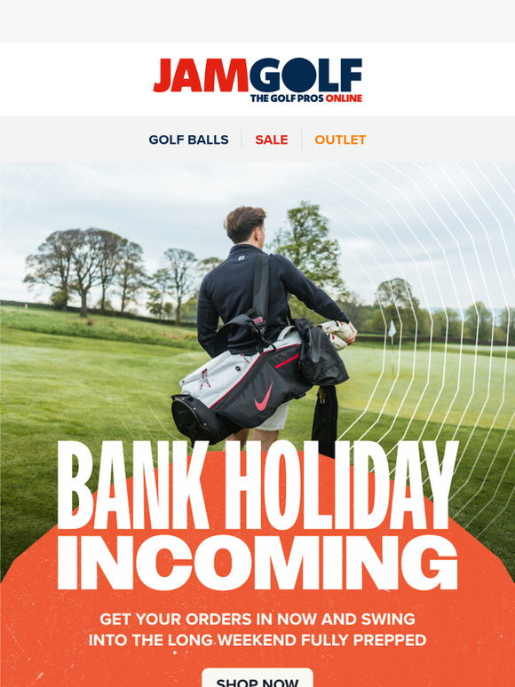 Golf Plans This Bank Holiday? ⛳ Don’t Miss These JamGolf Deals!