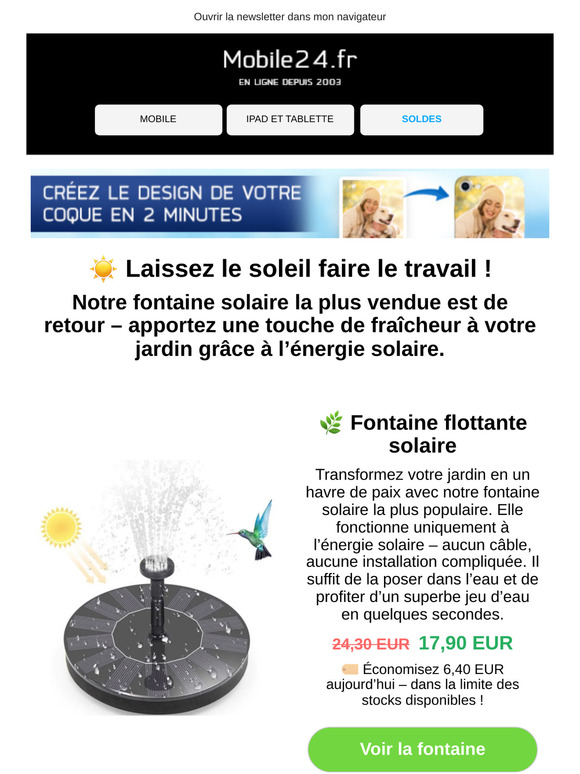 Préparez votre jardin pour l’été – grâce à l’énergie solaire ☀️