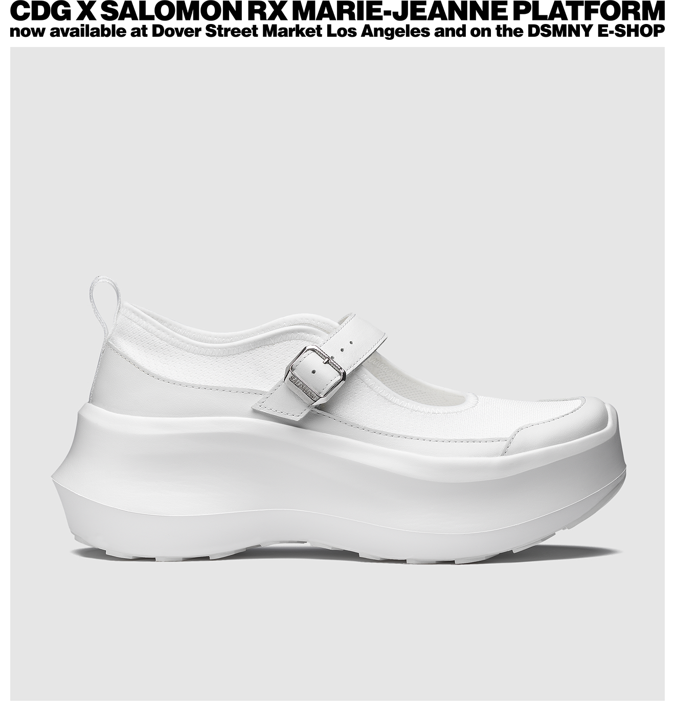 RX MARIE JEANNE PLATFORM CDG Salomon Mary Jane RX Slide 3.0 Comme 