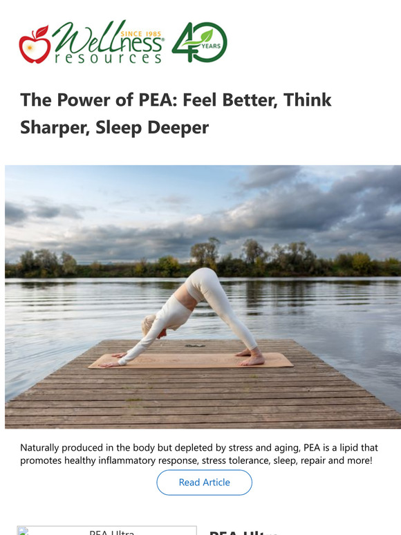 The Power of PEA: Feel Better, Think Sharper, Sleep Deeper