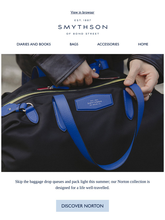 Travel light this summer