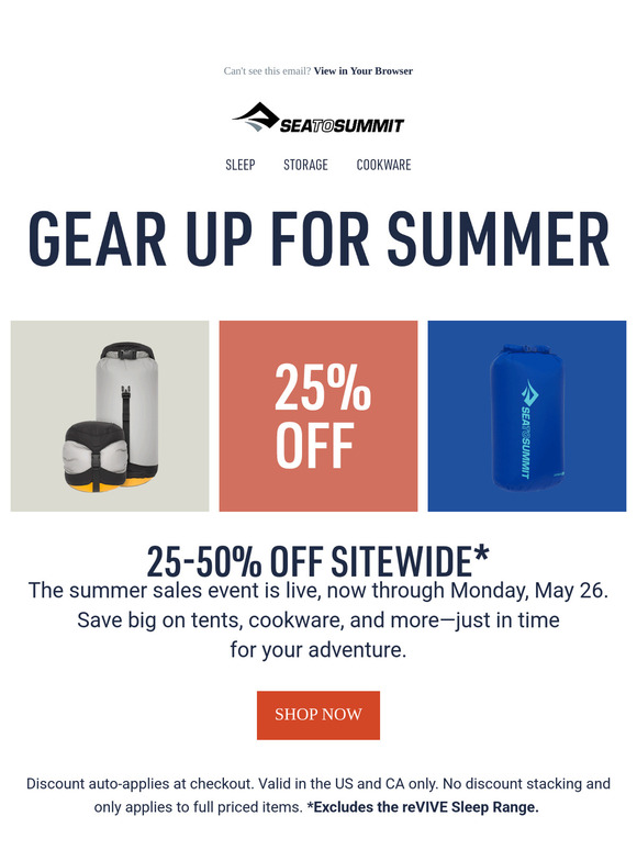 Updating your pack for summer?
