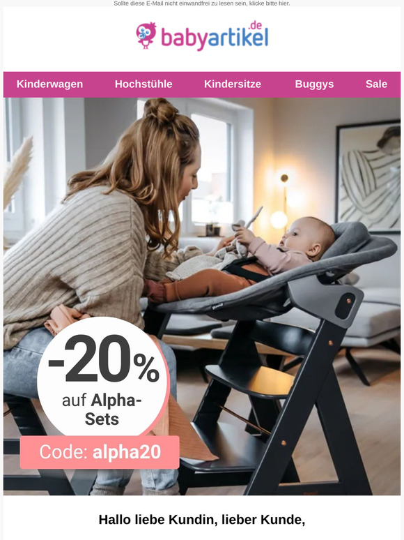 Dein Alpha-Set 20% günstiger - jetzt!