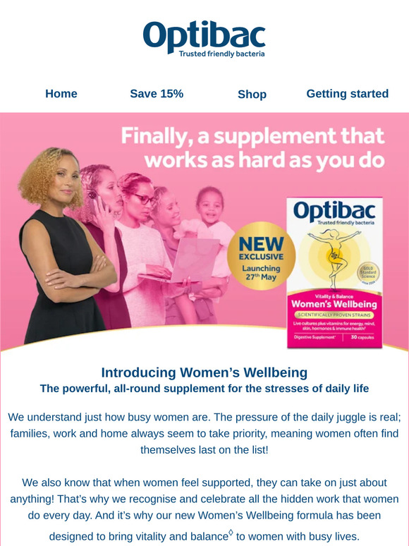 Welcome to new Women's Wellbeing