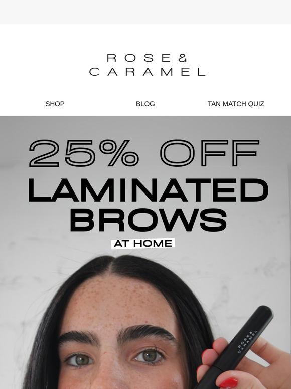 25% OFF The Secret to Laminated Brows at Home🫢