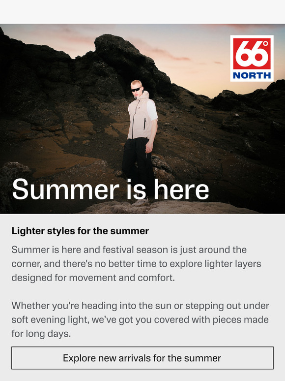 Lighter styles for the summer