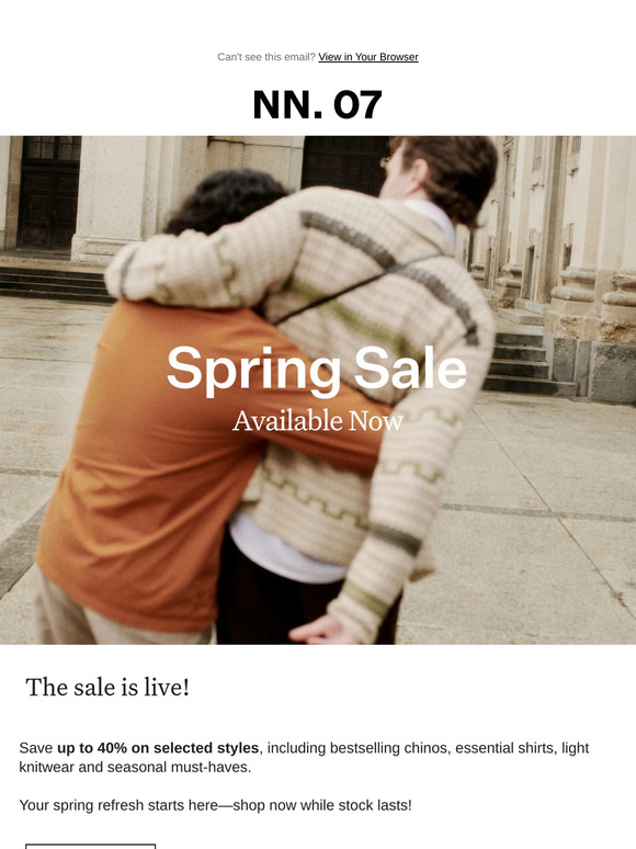 The Spring Sale is Live!