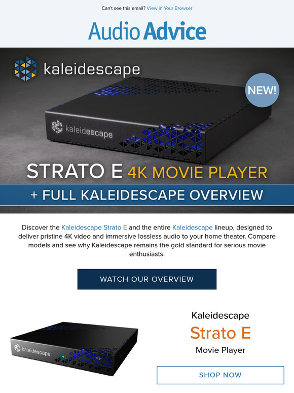 👀New! Kaleidescape Strato E Movie Player & Full Kaleidescape Overview