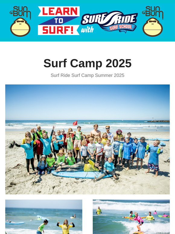 Surf Camp Kicks Off Soon!