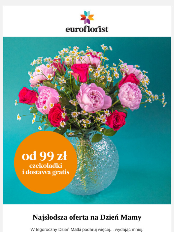 Kwiaty, czekoladki i dostawa – wszystko za 99 zł? Tak!