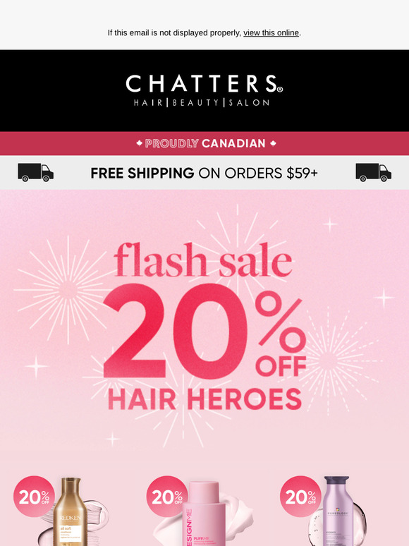 Final Hours to Save 20% on Brands You Love ⏰💖