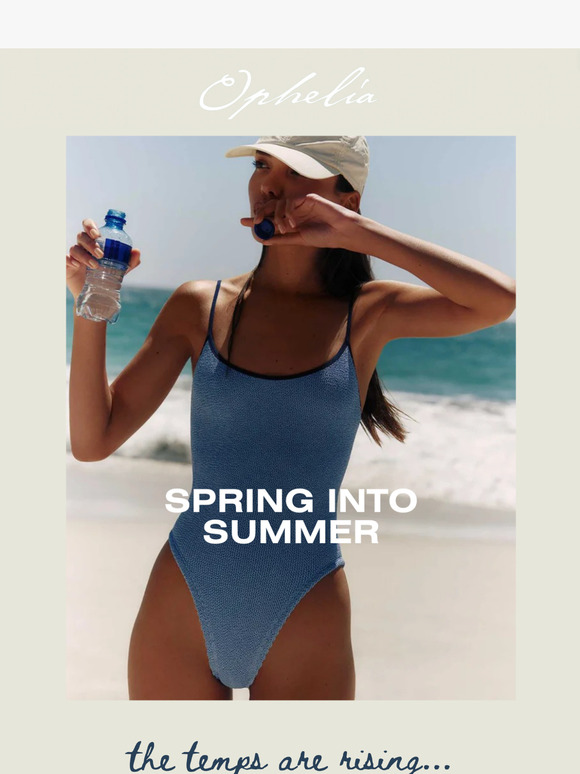 SPRING INTO SUMMER...