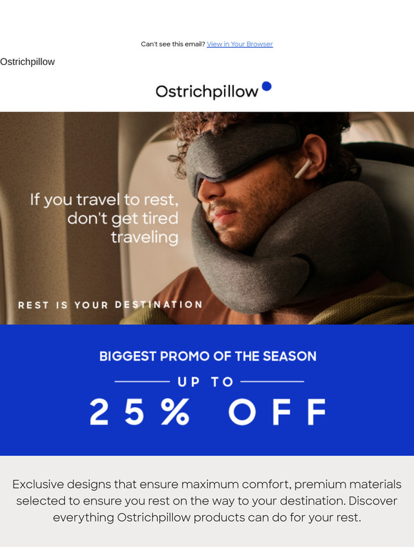 Travel Sale starts now | up to 25% OFF