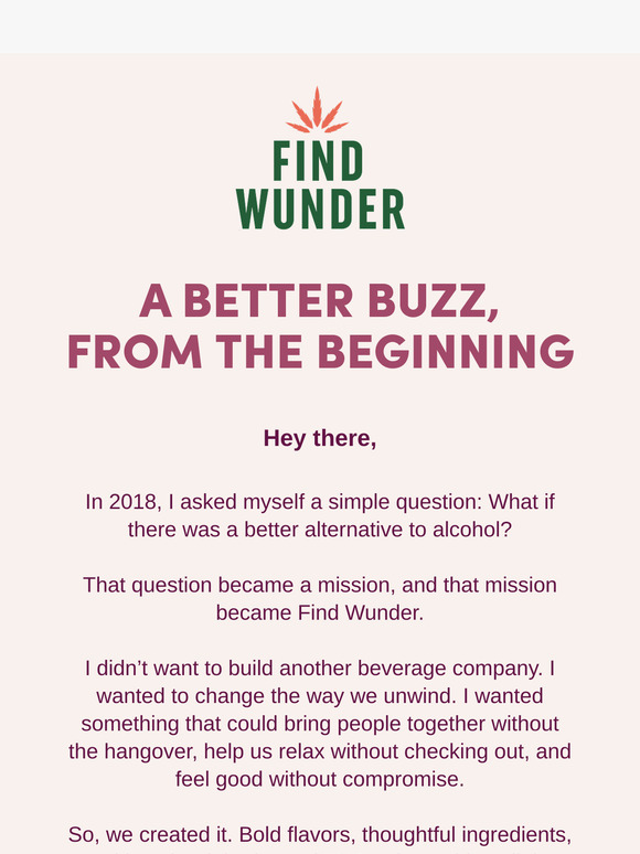 Why I started Find Wunder 🌿