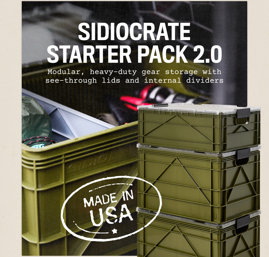 SidioCrate Starter Pack 2.0
