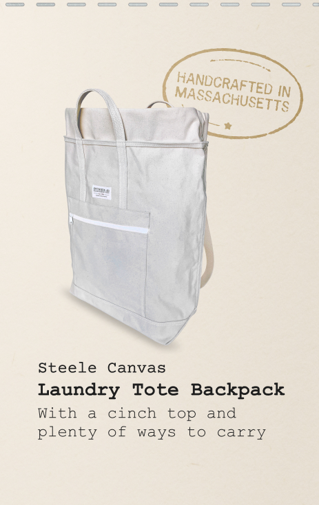 Laundry Tote Backpack