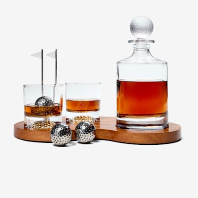 Golf Whiskey Decanter Set