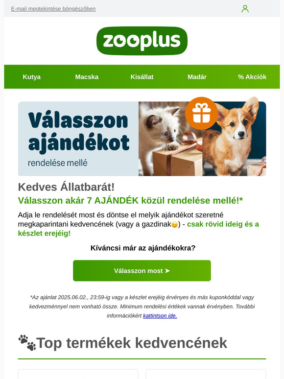 🎁Akár 7 ajándék közül válogathat!