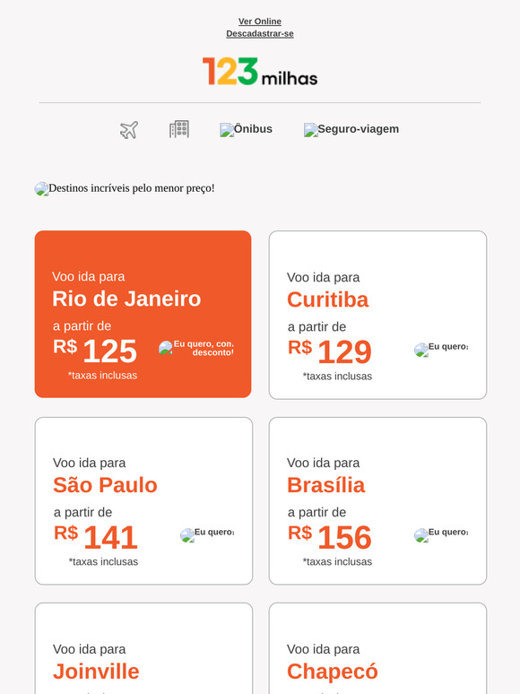 Seu voo está a um clique de distância! ⚡