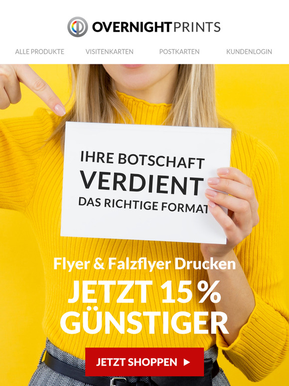 Ihre Druckklassiker – Jetzt 15 % günstiger 🧾
