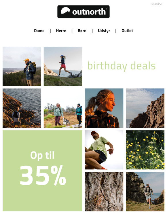 Birthday Deals - op til 35% rabat