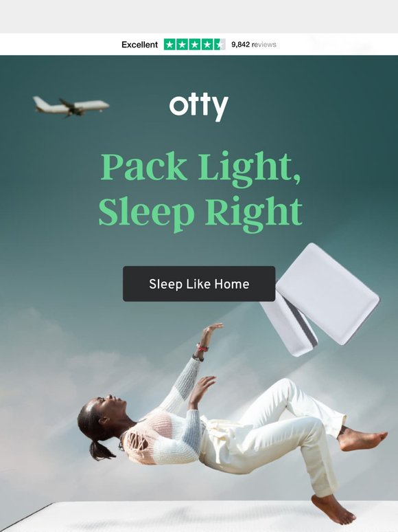 ✅ OTTY-approved travel Sleep Tips ✈️