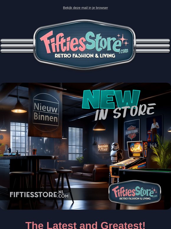 💈 De Nieuwste Retro Items in de Shop!