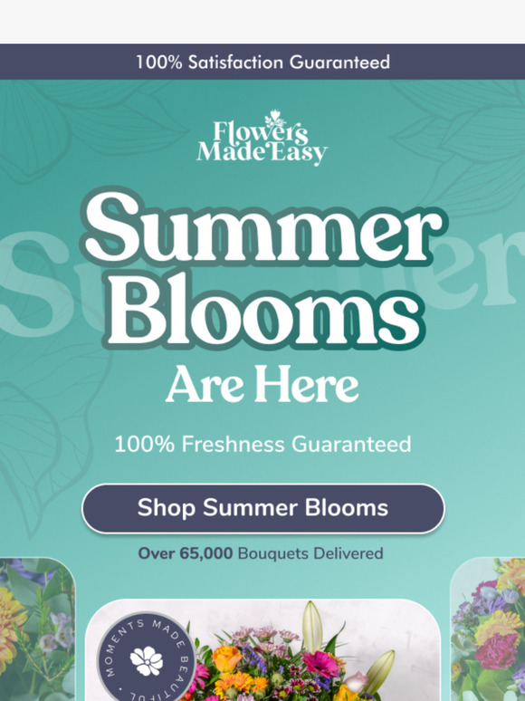 🌻🌻 Fresh Summer Blooms!