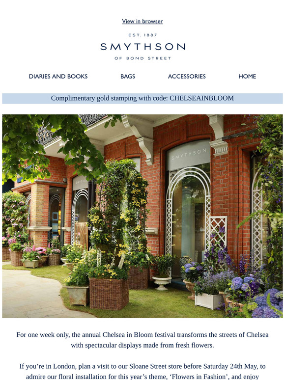 Chelsea in Bloom: Flowers in Fashion