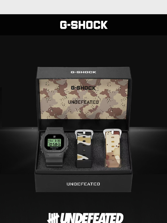 UNDEFEATED X G-SHOCK