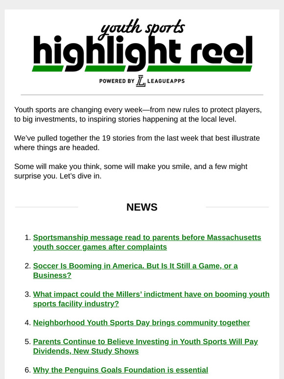 NBA rookies, rule change in soccer, and more