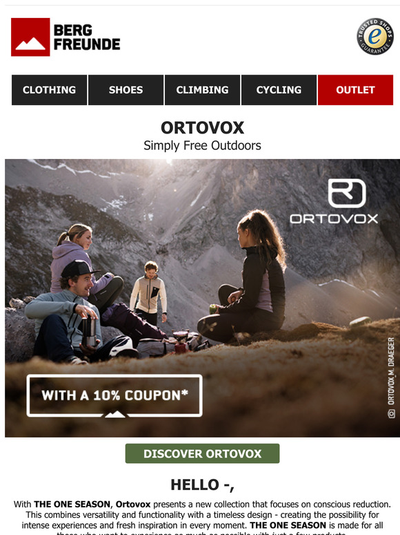 Ortovox: Simply Free Outdoors