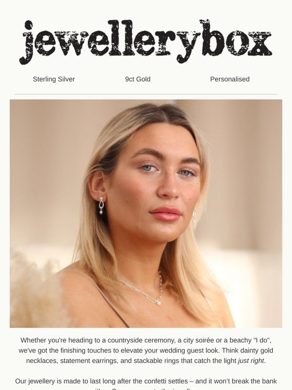 Wedding guest glam, sorted