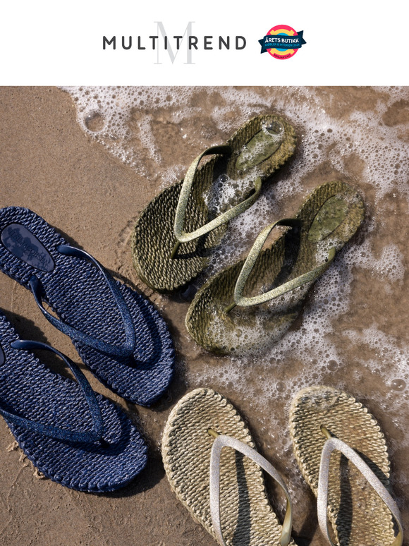 Bli klar for stranden! 🩴 Kampanje på flip flops og håndklær