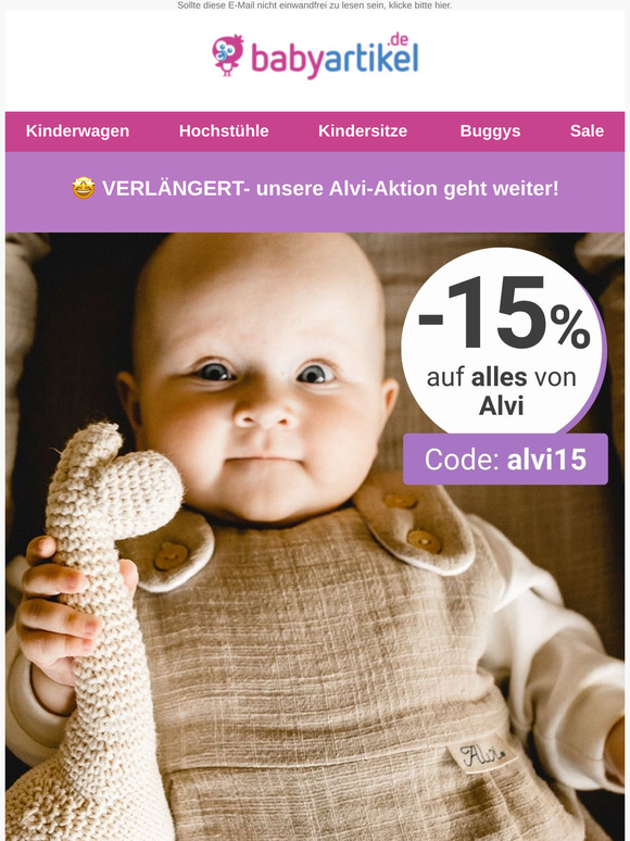 Juhu – die Alvi-Aktion geht in die Verlängerung!