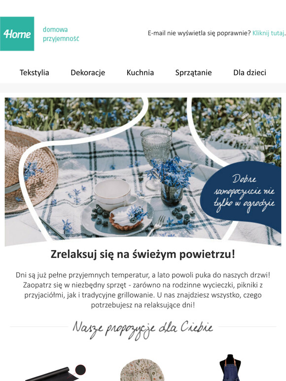 Na wycieczkę, piknik lub grilla - niezbędne wyposażenie w specjalnych cenach!