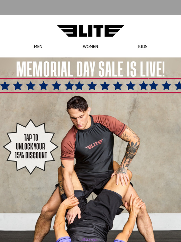 Hi there, 🇺🇸 Memorial Day Sale Starts NOW — Take 15% OFF Sitewide!