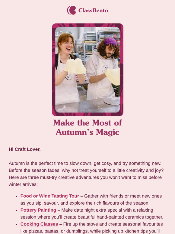 Make the Most of Autumn’s Magic 🍂