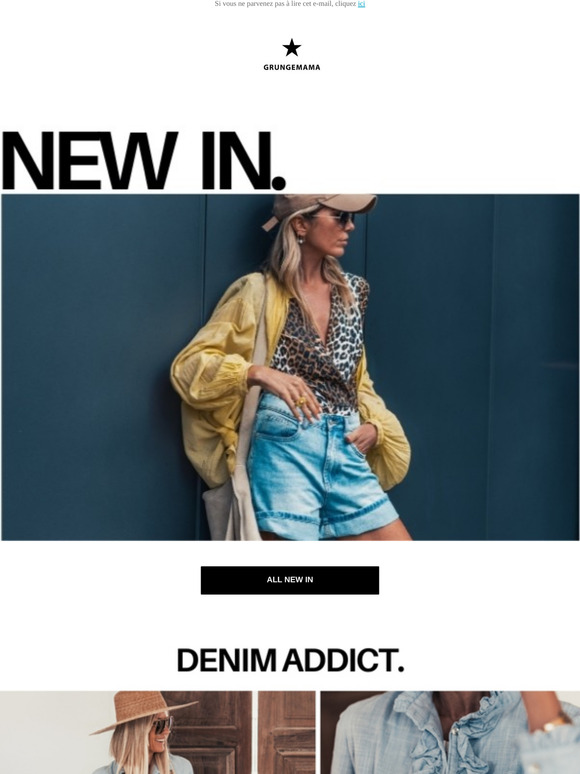 New prints & perfect denim