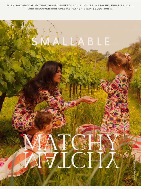 Women's + children's wardrobe: our Matchy Matchy selection