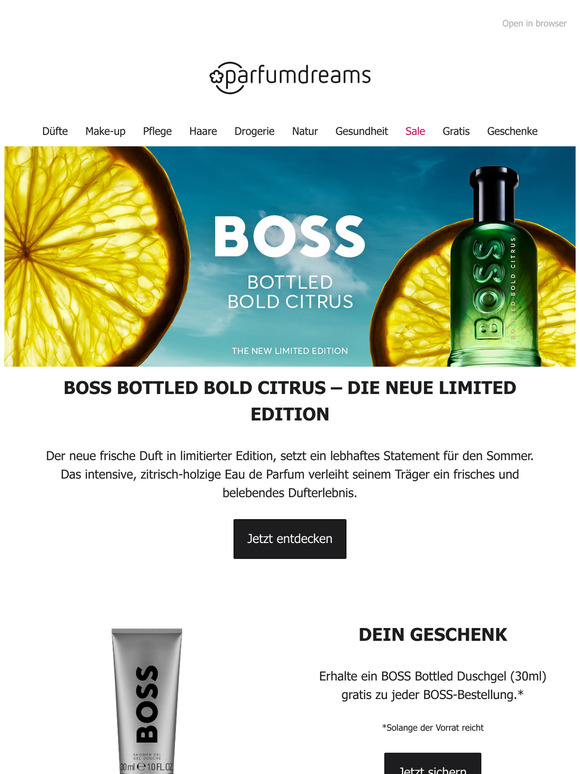 NEU: Boss Bottled Bold Citrus