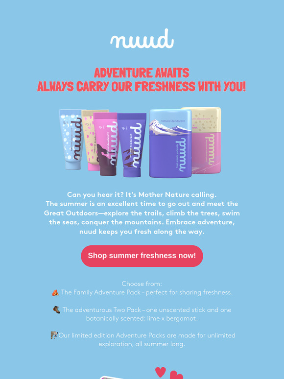 New in: the Adventure Packs