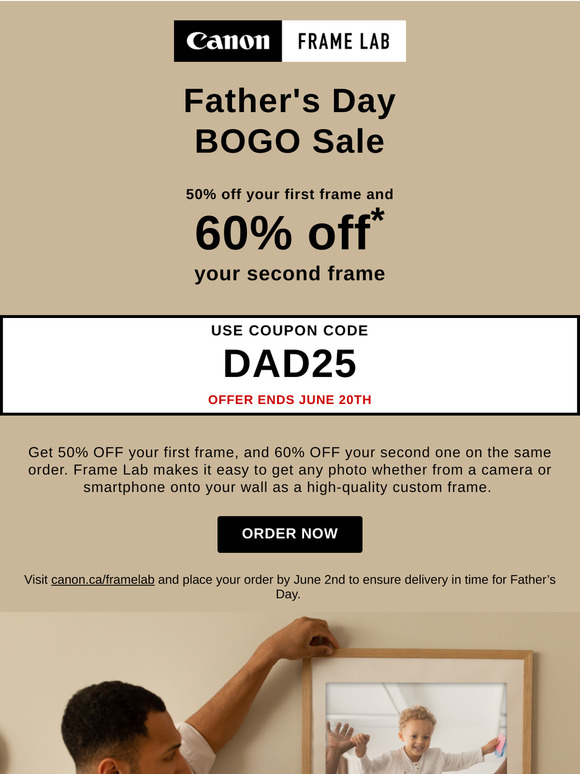 Frame Lab Father’s Day BOGO SALE (Up to 60% OFF!)