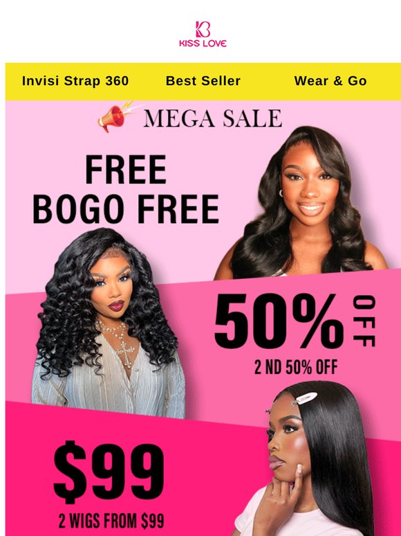 Good News😍 You Got Picked For The Mega Sale!