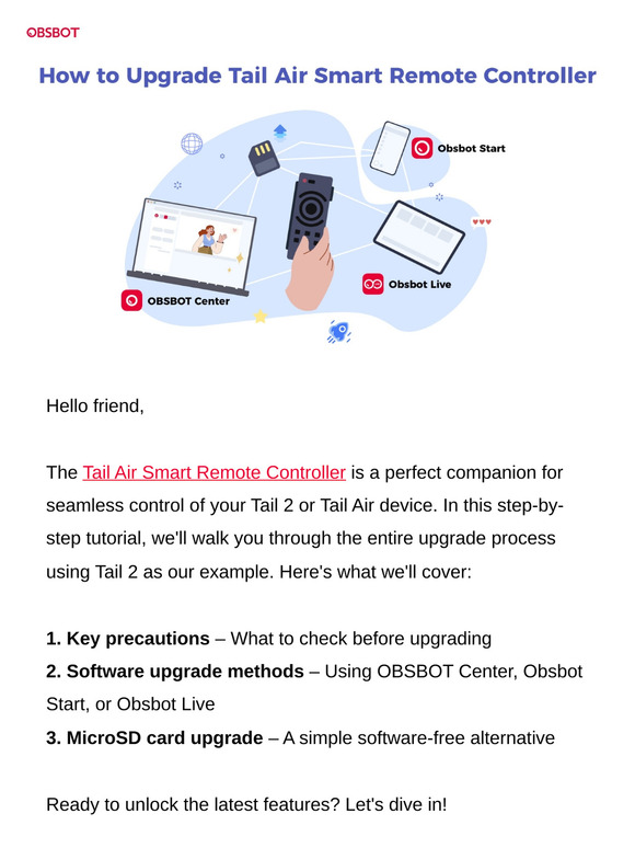 Your Tail Air Remote Just Got Better – Here’s How to Upgrade