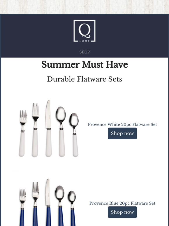 MUST HAVE: Summer Flatware Sets🍴