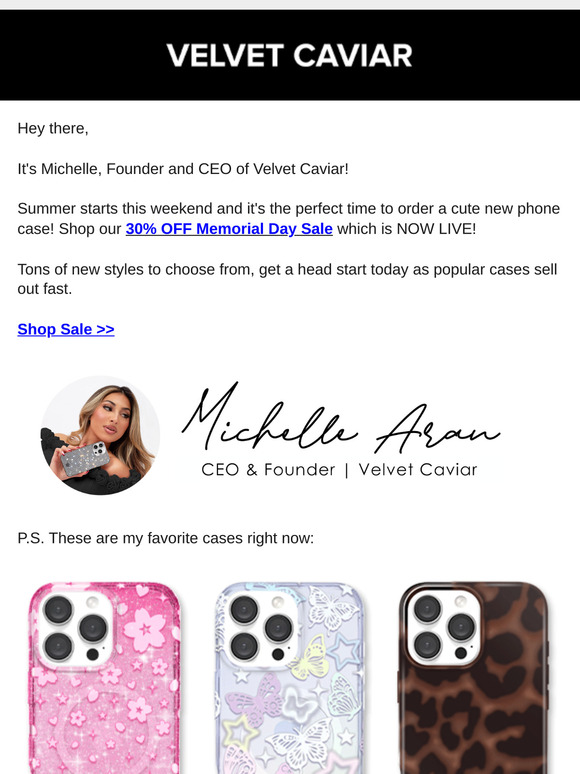 We're LIVE! 🎉 Memorial Day Sale