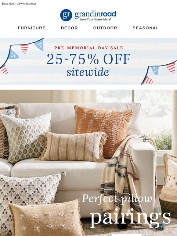 Colorful touches for every sofa