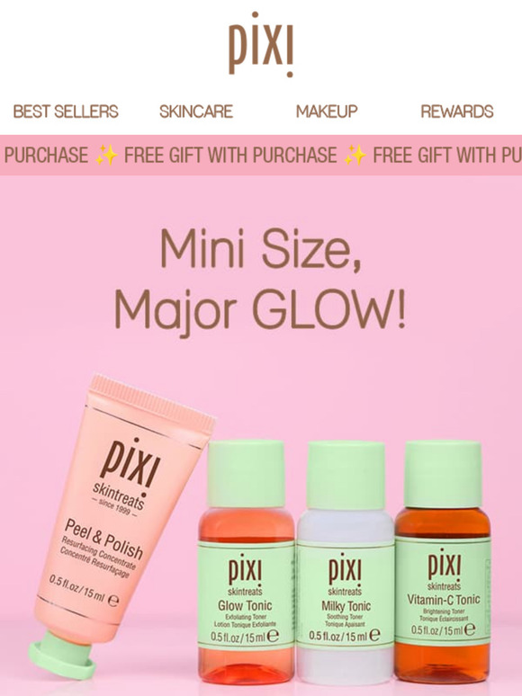4 (Free!) Minis For Glowing Skin On-the-Go!
