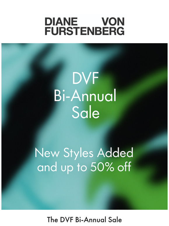 The DVF Bi-Annual Sale